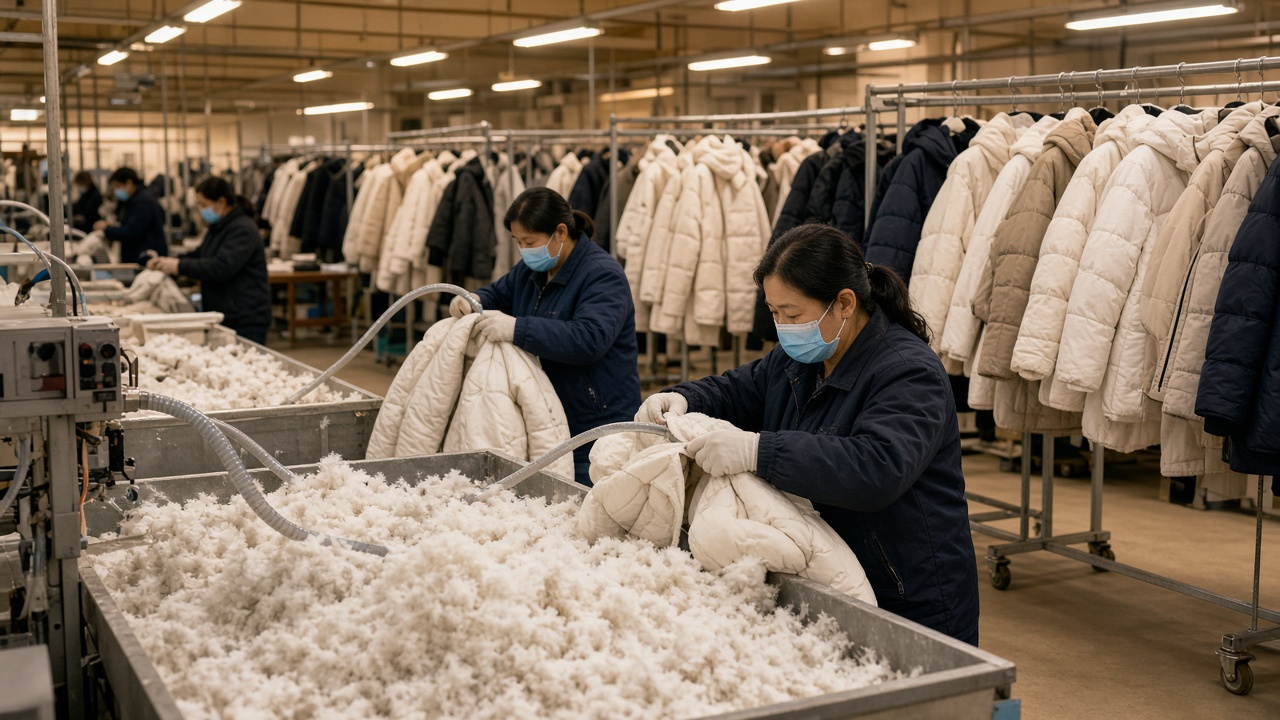 共青城羽绒服装